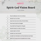 Christian Vision Board Workbook: Christ-Centered Goal Planning (Digital Download)